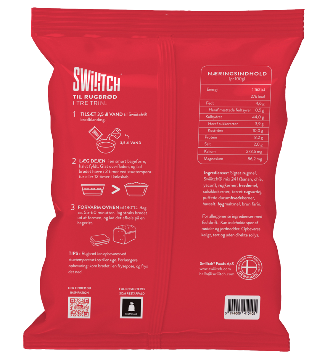 Swiiitch Rugbrød Mix