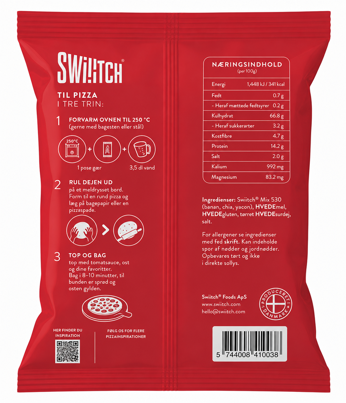 Swiiitch® Din Pizza Mix