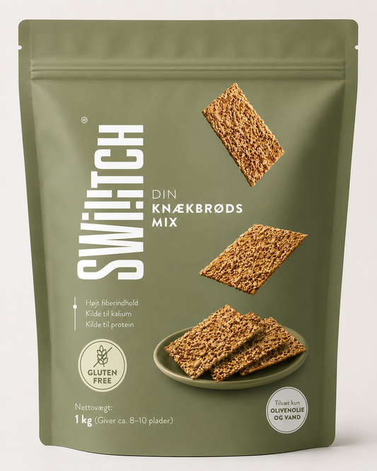Swiiitch® Din Glutenfri Knækbrød Mix