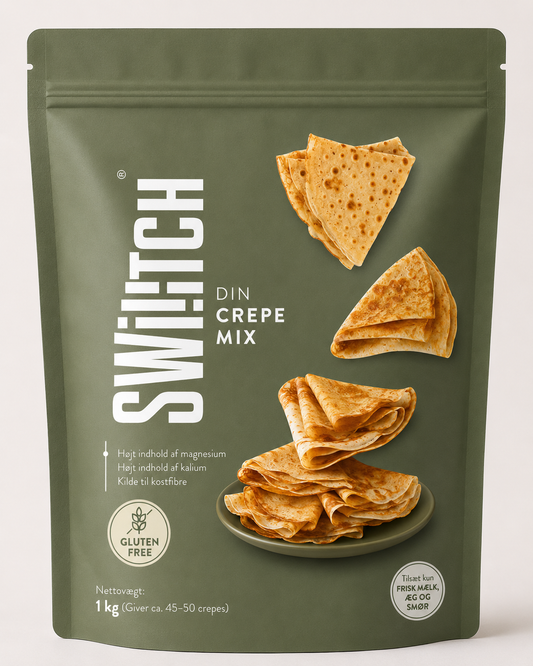 Swiiitch® Din Glutenfri Crepe Mix