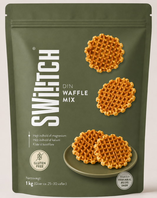 Swiiitch® Din Glutenfri Waffle Mix